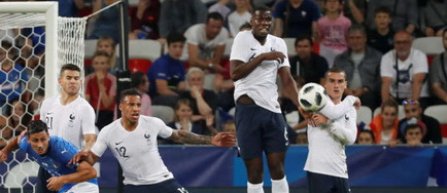 Franţa a învins Italia cu 3-1, în meci de pregătire